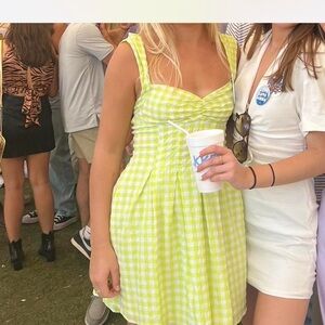 Yellow Gingham Sundress